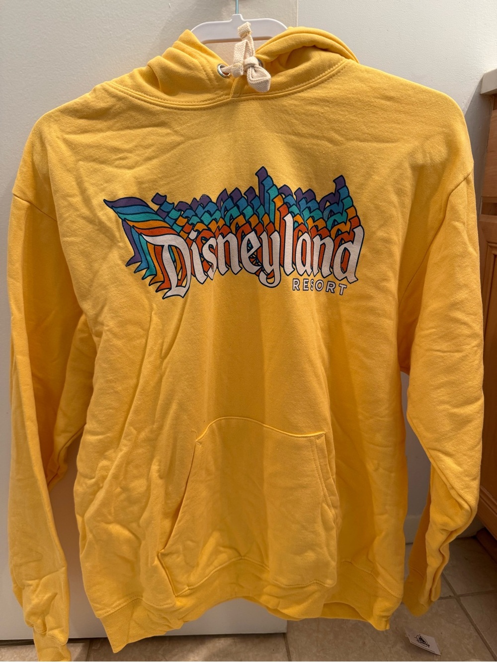 Disneyland Resort Yellow Hoodie